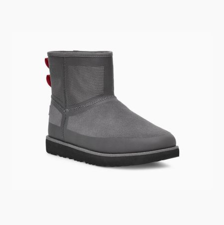 UGG Classic Mini Urban Tech Weather Deep Grey Boots for Men (UVJH40928)